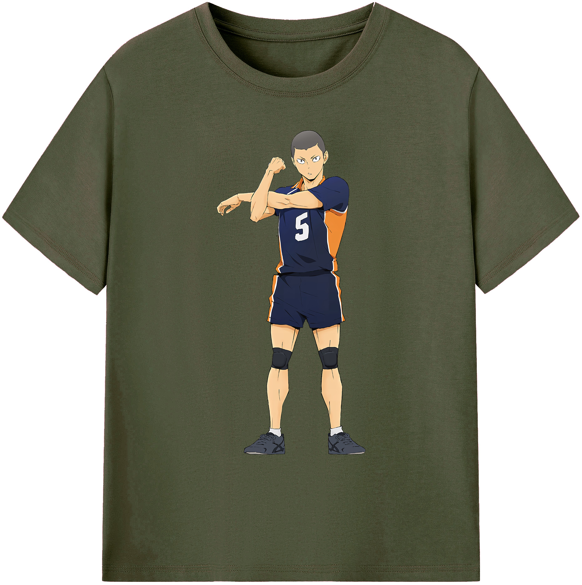 （画像用） ハイキュー!! Haikyu!! 綿100％ メンズ半袖Tシャツ｜肌触りやわらか＆通気性
